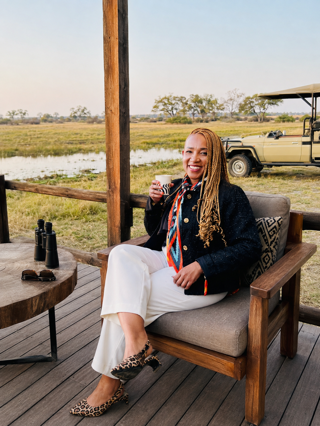 Ms. Goabaone Gaone Taylor, founder of Eco Essence Travel
